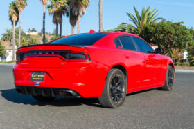 EOS 2015-2023 Dodge Charger SRT Style Rear Bumper Dual Exhaust Diffuser - Image 3