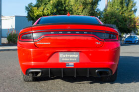 EOS 2015-2023 Dodge Charger SRT Style Rear Bumper Dual Exhaust Diffuser - Image 1