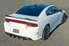 EOS 2015-2021 Dodge Charger SRT Rear Bumper Dual Exhaust Diffuser - Image 3