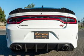 EOS 2015-2021 Dodge Charger SRT Rear Bumper Dual Exhaust Diffuser - Image 2