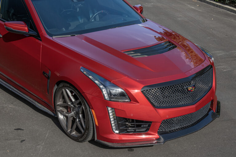 EOS 2016-2019 Cadillac CTS-V Carbon Fiber Front Splitter | Aerodynamic Package