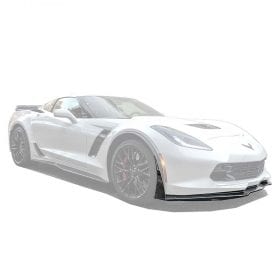 EOS 2014-2019 Chevrolet Corvette C7 Stage 3 Carbon Fiber Front Splitter Air Dam - Image 1