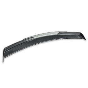 EOS  2014-2019 Chevrolet Corvette C7 Stage 3 Carbon Fiber Rear Spoiler With Wickerbill Extension - Light Tinted