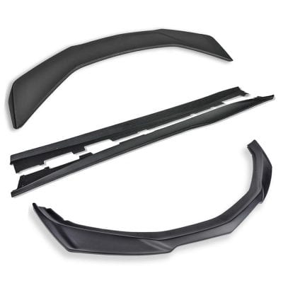 EOS 2019-2021 Chevrolet Camaro RS SS Primer Black Aerodynamic Full Body Kit | ZL1 Conversion Package