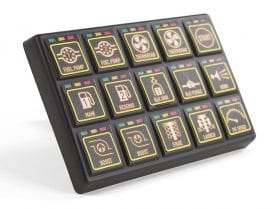 Haltech CAN Keypad 15 button (3x5) Thread: M6 - Image 1