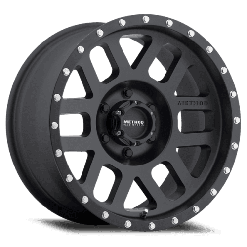 Method Race Wheels 2010-2020 Ford F150 / Raptor MR306 Mesh 17x8.5 MATTE BLACK WHEELS