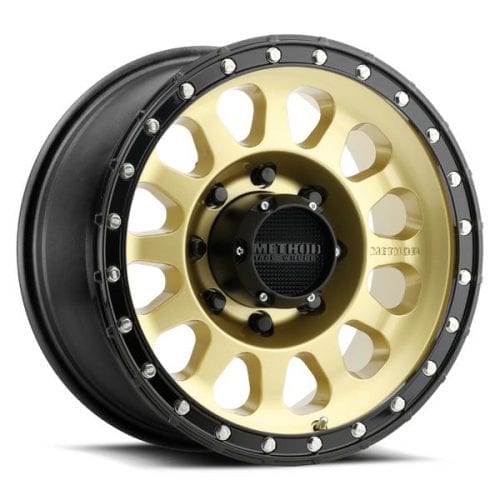 Method Race Wheels F150 / Raptor MR315 17x8.5 GOLD/BLACK STREET LOC WHEELS - Image 5