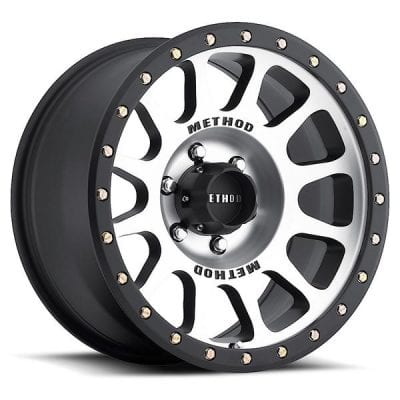 Method Race Wheels 2010-2020 Ford F150 / Raptor  MR305 NV 17x8.5 MACHINED/BLACK STREET LOC WHEELS