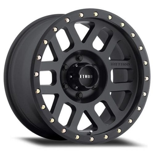 Method Race Wheels F150 / Raptor MR309 Grid 17x8.5 MATTE BLACK WHEELS