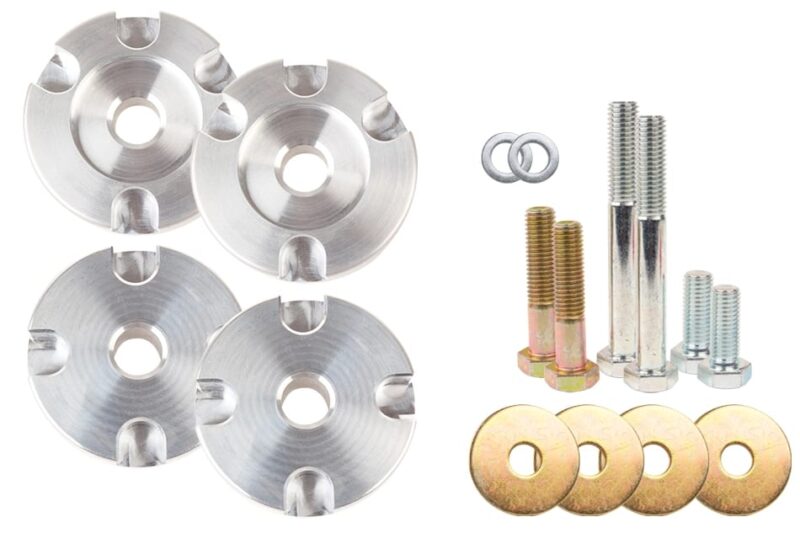 Steeda 2015-2020 Ford Mustang Race Differential Bushing Insert System - Aluminum