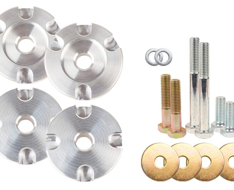 Steeda 2015-2020 Ford Mustang Race Differential Bushing Insert System - Aluminum