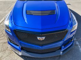 EOS 2016-2019 Cadillac CTS-V Carbon Fiber Hood Vent - Image 5