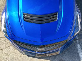EOS 2016-2019 Cadillac CTS-V Carbon Fiber Hood Vent - Image 3