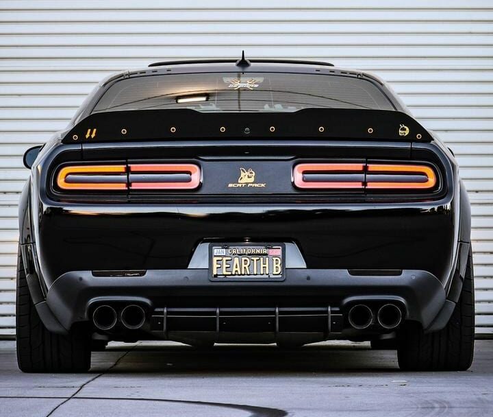ZL1 Addons 2015-2023 Dodge Challenger Rear Diffuser