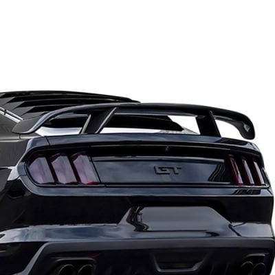 Anderson Composites 2015-2023 Ford Mustang Fiberglass Type-AT Rear Spoiler