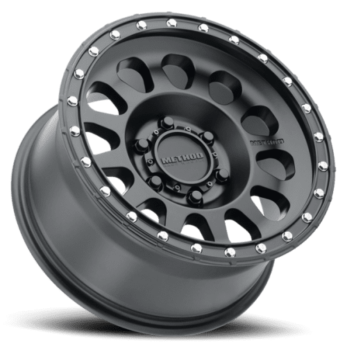 Method Race Wheels F150 / Raptor MR315 17x8.5 MATTE BLACK WHEELS - Image 2