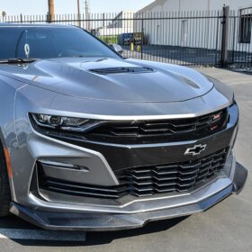 EOS 2019-2023 Chevrolet Camaro RS SS Carbon Fiber Front Splitter Lip | ZL1 Conversion Package - Image 1