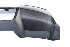 EOS 2014-2019 Chevrolet Corvette C7 Carbon Fiber Rear Bumper Diffuser - Image 3
