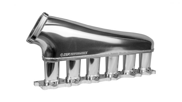 ISR Performance Billet RB25DET Front Facing Intake Manifold Fuel Rail and Throttle Body Combo