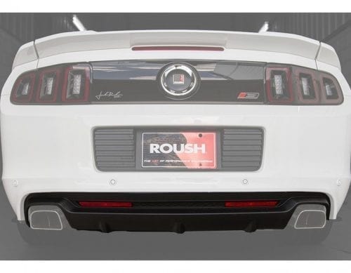 Roush Performance 2013-2014 Ford Mustang Rear Valance Kit - Black Stipple Finish
