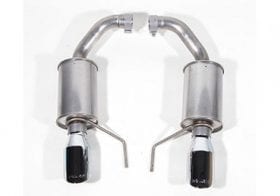 Roush Performance 2015-2024 Ford Mustang 3.7L/2.3L V6/I4 Exhaust Kit - Round Tip (304SS) - Image 2