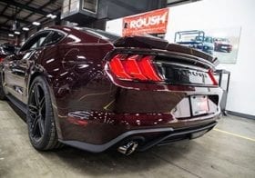 Roush Performance 2015-2024 Ford Mustang 3.7L/2.3L V6/I4 Exhaust Kit - Round Tip (304SS) - Image 4