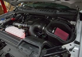 Roush Performance 2015-2017 Ford F-150 Cold Air Kit - 3.5L/2.7L V6 EcoBoost (including Raptor) - Image 1