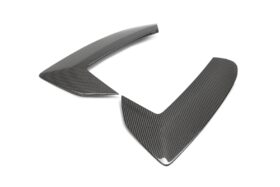 Anderson Composites 2020-2024 Chevrolet Corvette C8 Carbon Fiber Rear Side Scoop Trim - Image 2
