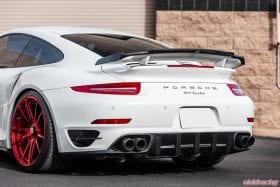 Vivid Racing 991 VR Turbo / Turbo S Carbon Fiber Lip Wing Spoiler - Image 2