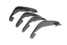 Anderson Composites 2020-2024 Chevrolet Corvette C8 Carbon Fiber Rear Diffuser Fins - Image 1