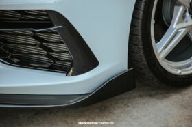 Anderson Composites 2020-2024 Chevrolet Corvette C8 Carbon Fiber Front Splitter - Image 1