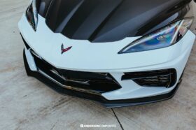 Anderson Composites 2020-2024 Chevrolet Corvette C8 Carbon Fiber Front Splitter - Image 4