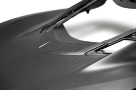 Anderson Composites 2020-2024 Chevrolet Corvette C8 Dry Carbon Fiber Rear Hatch/Deck Lid - Image 6