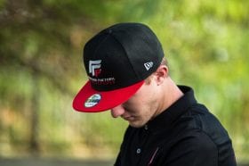 Function Factory Performance New Era 9Fifty Premium Snapback Hat - Red Bill - Image 1