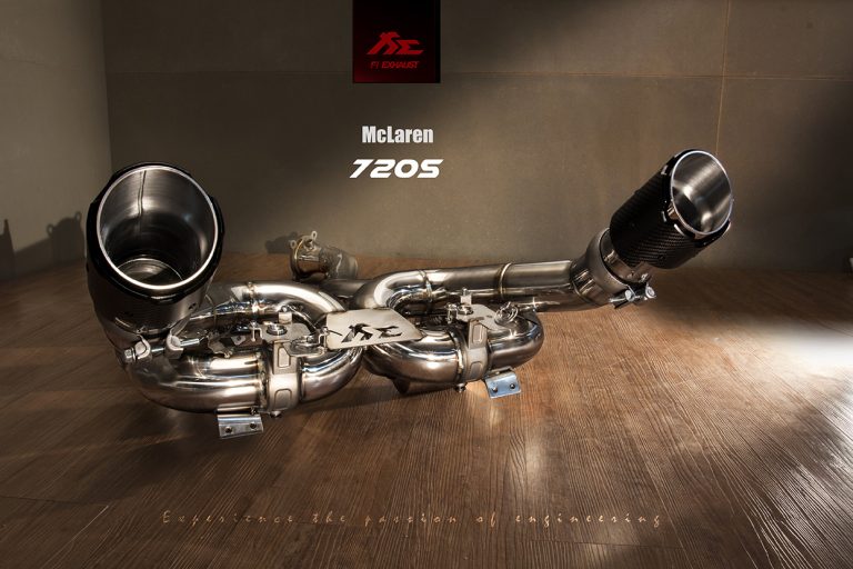 FI Exhaust 20172023 Mclaren 720S CatBack Valvetronic Exhaust With