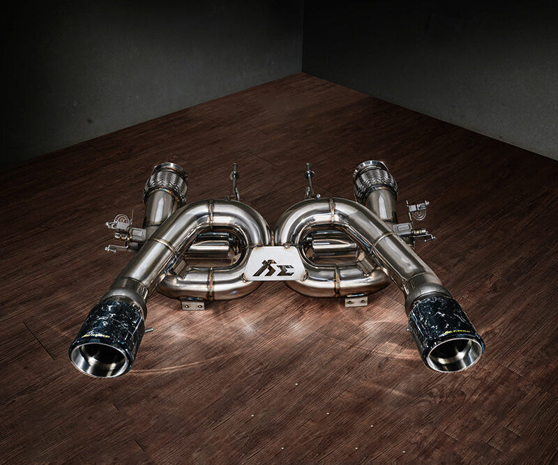 FI Exhaust 2017-2023 Mclaren 720S Cat-Back T304 SS Valvetronic Exhaust Suite