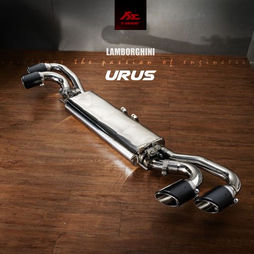 FI Exhaust 2018 2021 Lamborghini Urus Cat Back Valvetronic Exhaust with Quad Tips 1