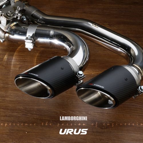 FI Exhaust 2018 2021 Lamborghini Urus Cat Back Valvetronic Exhaust with Quad Tips 2