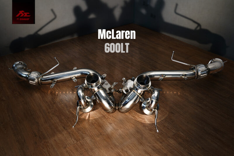 FI Exhaust 2019-2021 Mclaren 600LT Cat-Back Valvetronic Exhaust