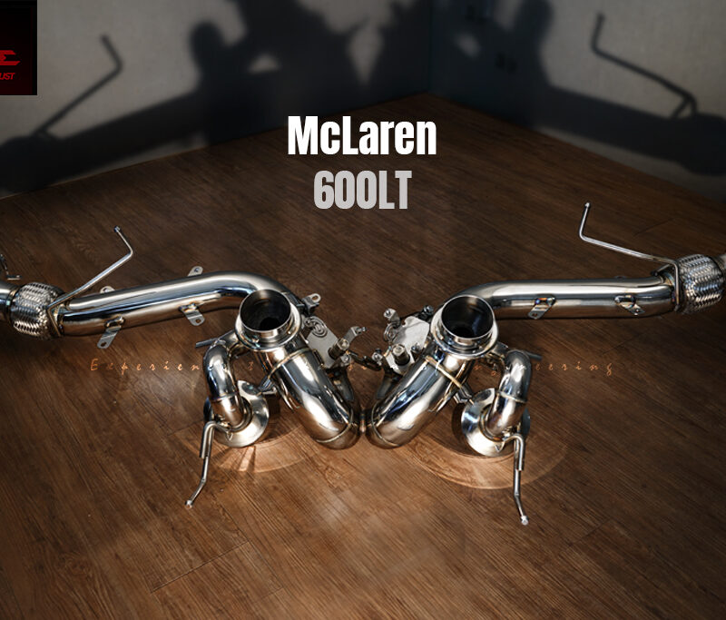 FI Exhaust 2019-2021 Mclaren 600LT Cat-Back Valvetronic Exhaust