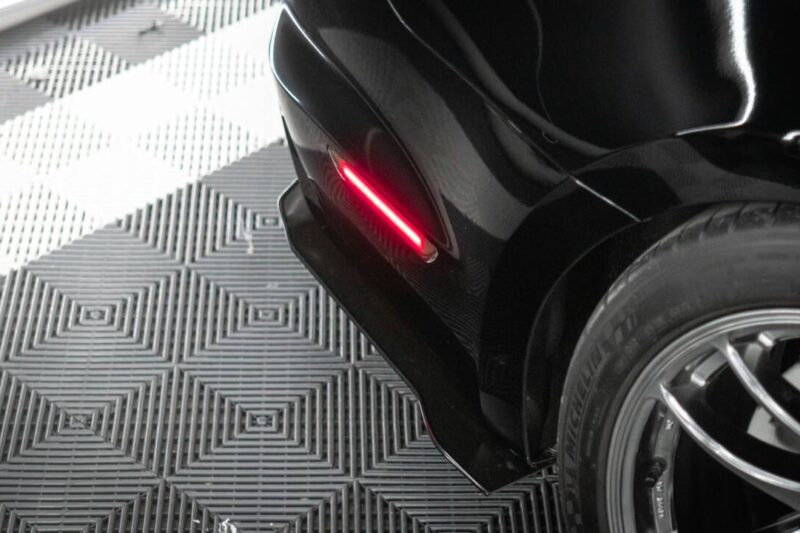 LiquiVinyl 2015-2017 Ford Mustang Base Model Bumper Rear Spat Rear Extensions