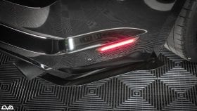 LiquiVinyl 2015-2017 Ford Mustang Base Model Bumper Rear Spat Rear Extensions - Image 1