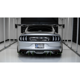 LiquiVinyl 2015-2017 Ford Mustang Premium Bumper Rear Diffuser Fins - Image 3