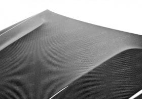 Seibon Carbon -Benz W204 C63 AMG OEM-Style Carbon Fiber Hood - Image 3