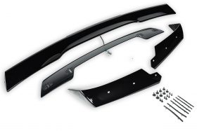 EOS 2005-2013 Chevrolet Corvette C6 C6.5 Performance Carbon Flash Rear Trunk Spoiler Wing With Wicker Bill - Image 3