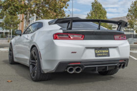EOS 2016-2023 Chevrolet Camaro ZL1 1LE Carbon Fiber Rear Trunk Spoiler - No Camera Option - Image 4