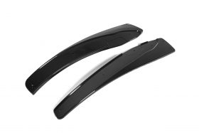 EOS 2005-2013 Chevrolet Corvette C6 Grand Sport / Z06 Front Splitter Lip & Side Skirts Rocker Panels – Glossy Black - Image 4