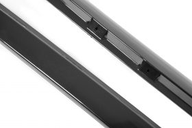EOS 2005-2013 Chevrolet Corvette C6 Grand Sport / Z06 ZR1 Side Skirts Rocker Panels – Glossy Black - Image 1