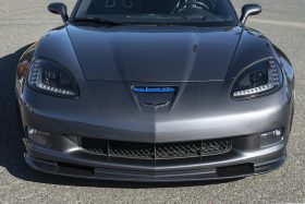 EOS 2005-2013 Chevrolet Corvette C6 Grand Sport / Z06 Front Splitter Lip – Hydro Dipped Carbon Fiber - image 5