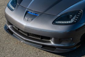 EOS 2005-2013 Chevrolet Corvette C6 Grand Sport / Z06 Front Splitter Lip – Hydro Dipped Carbon Fiber - image 7
